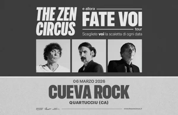 THE ZEN CIRCUS - Fate Voi Tour 2027