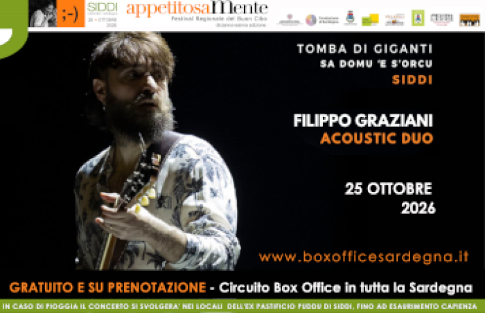 FILIPPO GRAZIANI ACOUSTIC DUO
