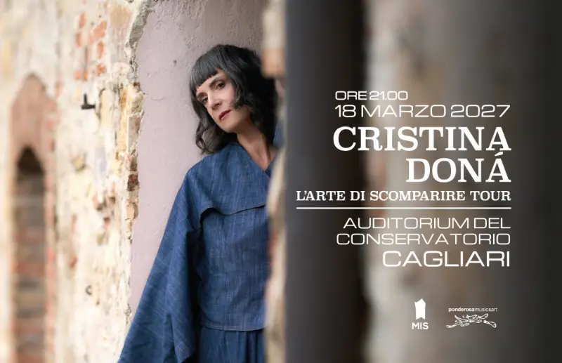 CRISTINA DONA' - L’ARTE DI SCOMPARIRE TOUR