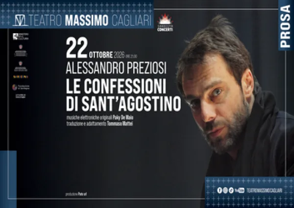 Le confessioni di Sant'Agostino con Alessandro Preziosi